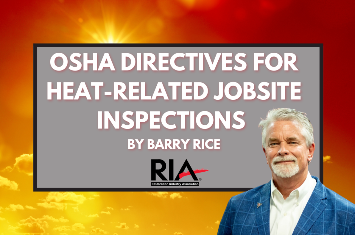 OSHA Directives for Heat-Related Jobsite Inspections 